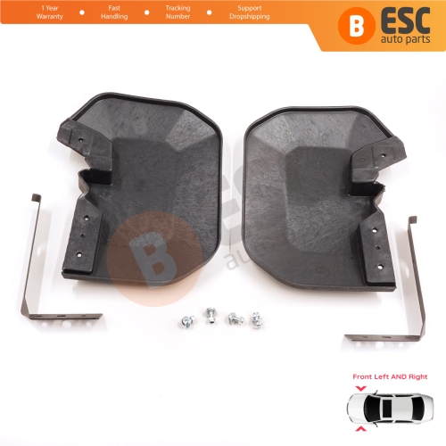 Front Left Right Mud Flap Splash Guard for Ford Transit MK8 T18 V363 FAD FBD FCD FDD FED 2013-On 1820756 1820757