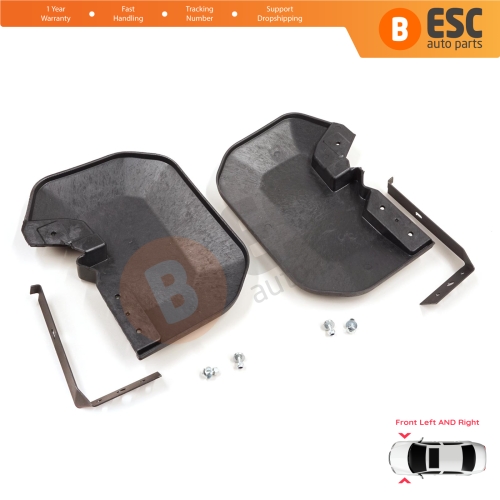 Front Left Right Mud Flap Splash Guard for Ford Transit MK8 T18 V363 FAD FBD FCD FDD FED 2013-On 1820756 1820757