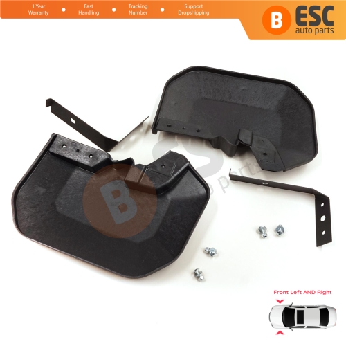 Front Left Right Mud Flap Splash Guard for Ford Transit MK8 T18 V363 FAD FBD FCD FDD FED 2013-On 1820756 1820757