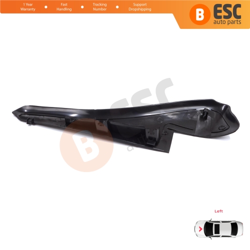 Windshield Moulding Trim Grille Bracket Strip Left for Renault Master MK3 Nissan NV400 Interstar Vauxhall Opel Movano B 668110012R