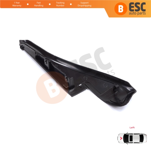 Windshield Moulding Trim Grille Bracket Strip Left for Renault Master MK3 Nissan NV400 Interstar Vauxhall Opel Movano B 668110012R