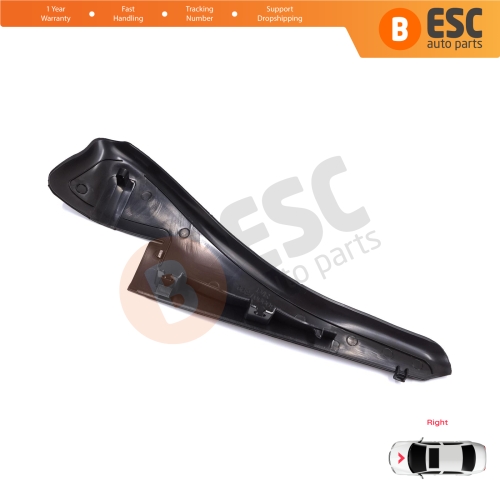 Windshield Moulding Trim Grille Bracket Strip Right for Renault Master MK3 Nissan NV400 Interstar Vauxhall Opel Movano B 668100009R