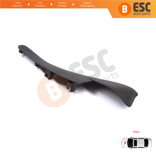 Windshield Moulding Trim Grille Bracket Strip Right for Renault Master MK3 Nissan NV400 Interstar Vauxhall Opel Movano B 668100009R