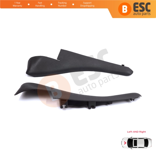 Windshield Moulding Trim Grille Bracket Strip Left Right for Renault Master MK3 Nissan NV400 Interstar Vauxhall Opel Movano B 668100009R 668110012R