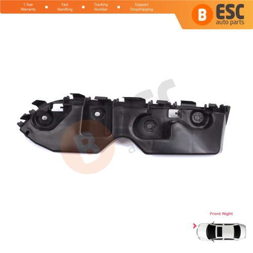 Front Bumper Mount Holder Support Bracket Right for Renault Dacia Duster MK1 HS 2010-2017 622220011R