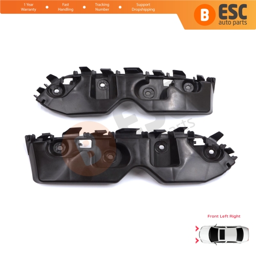 Front Bumper Mount Holder Support Bracket Left Right for Renault Dacia Duster MK1 HS 2010-2017 622230010R 622220011R