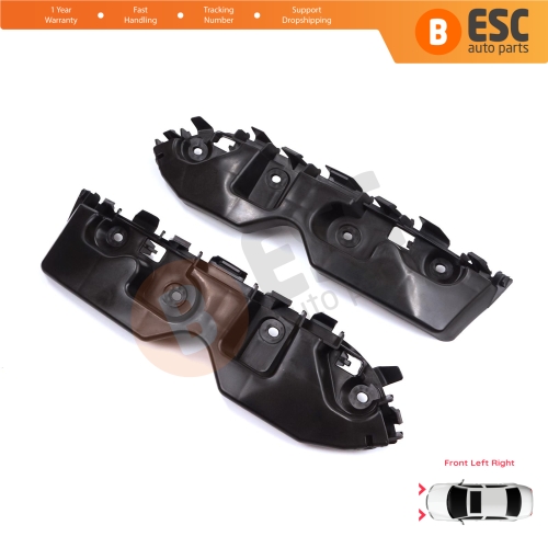Front Bumper Mount Holder Support Bracket Left Right for Renault Dacia Duster MK1 HS 2010-2017 622230010R 622220011R