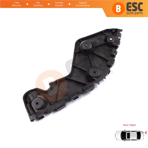 Rear Bumper Mount Holder Support Bracket Right for Renault Dacia Duster MK1 HS 2010-2017 622200010R