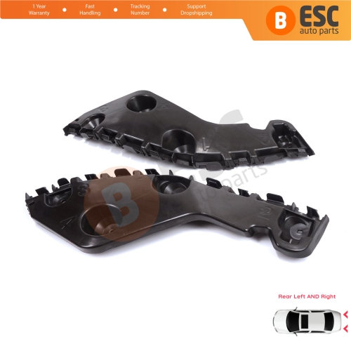 Rear Bumper Mount Holder Support Bracket Left Right for Renault Dacia Duster MK1 HS 2010-2017 622200010R 622210009R