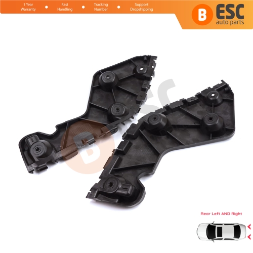 Rear Bumper Mount Holder Support Bracket Left Right for Renault Dacia Duster MK1 HS 2010-2017 622200010R 622210009R