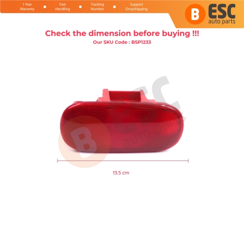 Rear Door Stop Lamp 3rd Brake Light For Renault Master MK2 Mascott Vauxhall Opel Movano A Nissan Interstar X70 7700352940