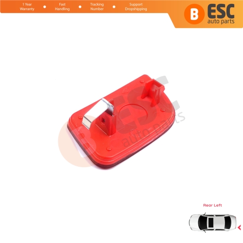 Rear Left Side Bumper Reflex Reflector for Renault Master 3 Scenic 2 Nissan NV400 Interstar Vauxhall Opel Movano B X62 8200152642