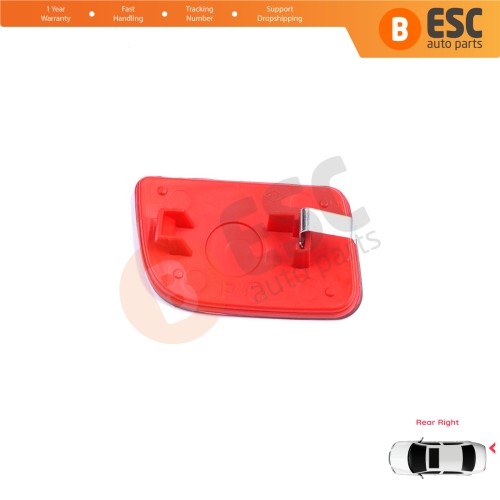 Rear Right Side Bumper Reflex Reflector for Renault Master 3 Scenic 2 Nissan NV400 Interstar Vauxhall Opel Movano B X62 8200152643