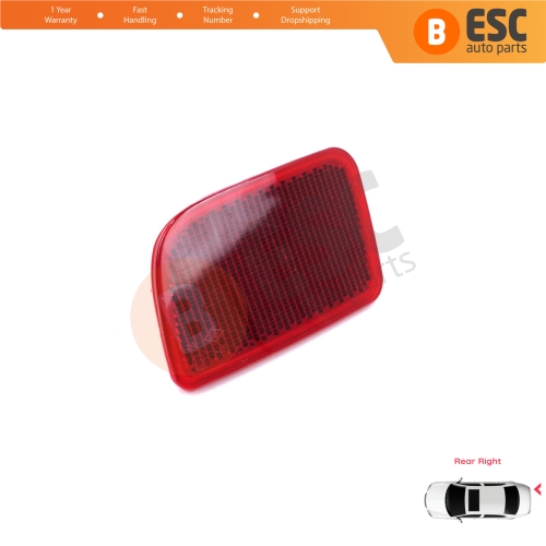 Rear Right Side Bumper Reflex Reflector for Renault Master 3 Scenic 2 Nissan NV400 Interstar Vauxhall Opel Movano B X62 8200152643