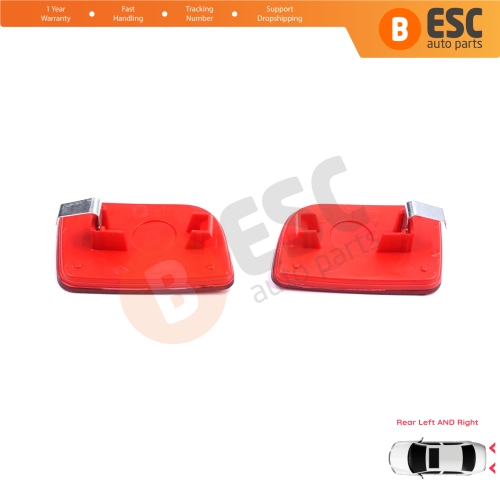 Rear Right Left Side Bumper Reflex Reflector for Renault Master 3 Scenic 2 Nissan NV400 Interstar Vauxhall Opel Movano B X62 8200152642 8200152643