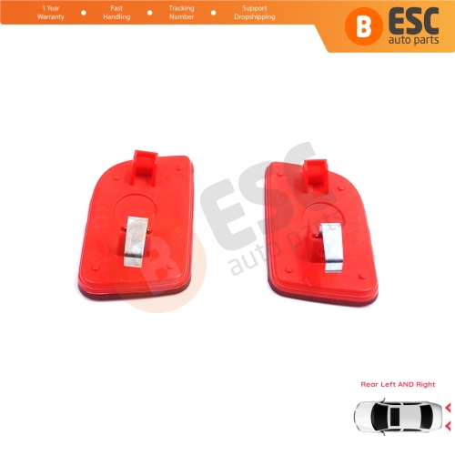 Rear Right Left Side Bumper Reflex Reflector for Renault Master 3 Scenic 2 Nissan NV400 Interstar Vauxhall Opel Movano B X62 8200152642 8200152643