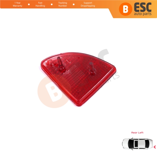 Rear Left Side Bumper Reflex Reflector for Renault Kangoo MK1 Express Nissan Kubistar X76 Dacia Logan MK1 KS MCV Van 2004-2008 7700308720