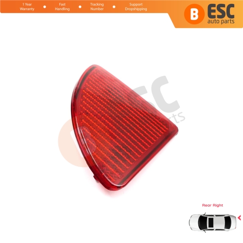 Rear Right Side Bumper Reflex Reflector for Renault Kangoo MK1 Express Nissan Kubistar X76 Dacia Logan MK1 KS MCV Van 2004-2008 7700308719