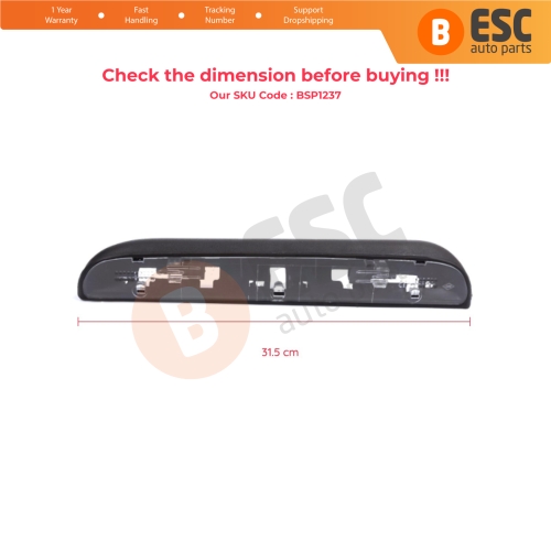 Rear Tailgate Number Licence Plate Light Lighting for Renault Kangoo MK1 KC Express FC 1997-2009 MPV Van 8200103260