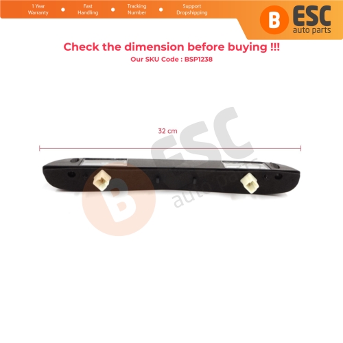 Rear Tailgate Number Licence Plate Light Lighting for Renault Kangoo MK2 Grand Be Bop KW Express FW MPV Van 8200419876