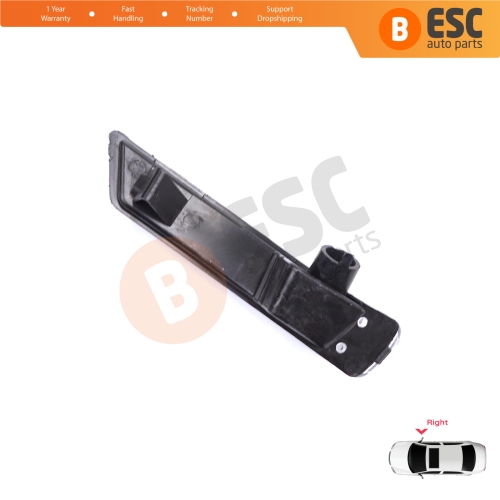 Right Side Door Wing Mirror White Clear Indicator Lamp Lens for Ford Focus 2007-2020 Mondeo MK4 2007-2015 8M5113B384AA