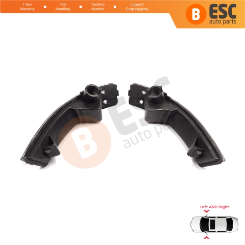 Side Door Wing Mirror White Clear Indicator Lamp Lens Left Right for Ford Focus 2007-2020 Mondeo MK4 2007-2015 1872845 1872847 