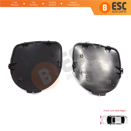 Front Bumper Fog Light Frame Cover Left Right for Renault Clio MK2 Phase 1 1998-2002 7701205718