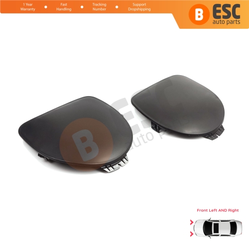 Front Bumper Fog Light Frame Cover Left Right for Renault Clio MK2 Phase 1 1998-2002 7701205718