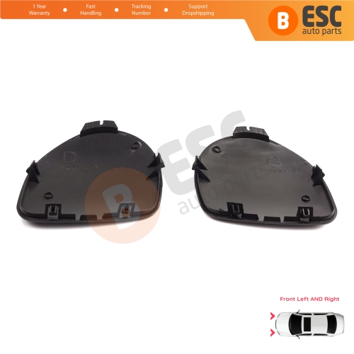 Front Bumper Fog Light Frame Cover Left Right for Renault Clio MK2 Phase 1 1998-2002 7701205718