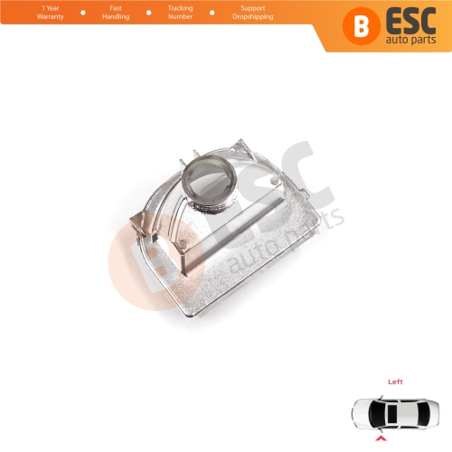 Left Side Door Wing Mirror White Clear Indicator Lamp Lens for Mercedes Sprinter MK3 907 910 2018-On 9109064700