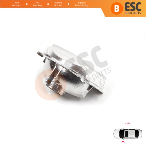 Left Side Door Wing Mirror White Clear Indicator Lamp Lens for Mercedes Sprinter MK3 907 910 2018-On 9109064700