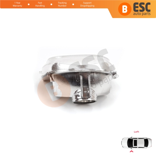 Left Side Door Wing Mirror White Clear Indicator Lamp Lens for Mercedes Sprinter MK3 907 910 2018-On 9109064700