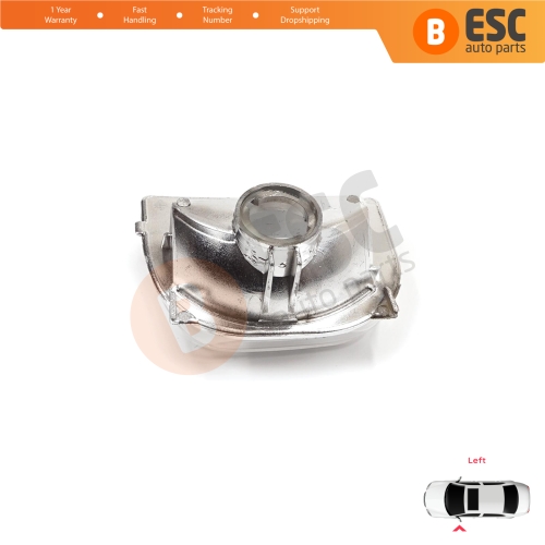 Left Side Door Wing Mirror White Clear Indicator Lamp Lens for Mercedes Sprinter MK3 907 910 2018-On 9109064700