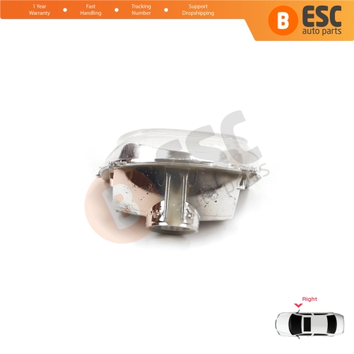Right Side Door Wing Mirror White Clear Indicator Lamp Lens for Mercedes Sprinter MK3 907 910 2018-On 9109064600