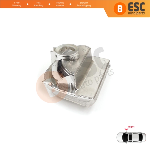 Right Side Door Wing Mirror White Clear Indicator Lamp Lens for Mercedes Sprinter MK3 907 910 2018-On 9109064600