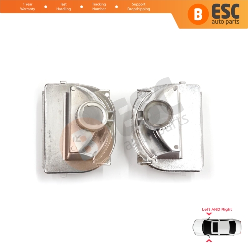 Side Door Wing Mirror White Clear Indicator Lamp Lens Left Right for Mercedes Sprinter MK3 907 910 2018-On 9109064700 9109064600