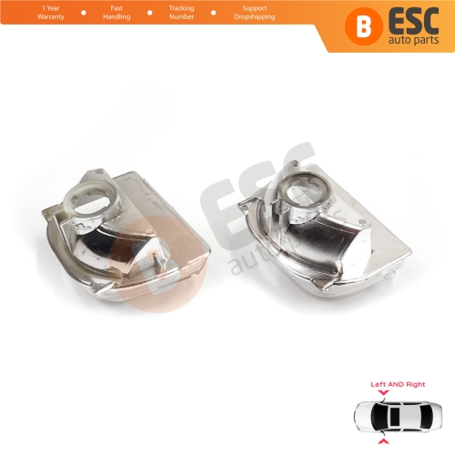 Side Door Wing Mirror White Clear Indicator Lamp Lens Left Right for Mercedes Sprinter MK3 907 910 2018-On 9109064700 9109064600