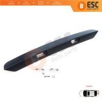 Rear Tailgate Number Plate Light Housing Strip For VW Transporter T5 2003-2015 7E0827329F