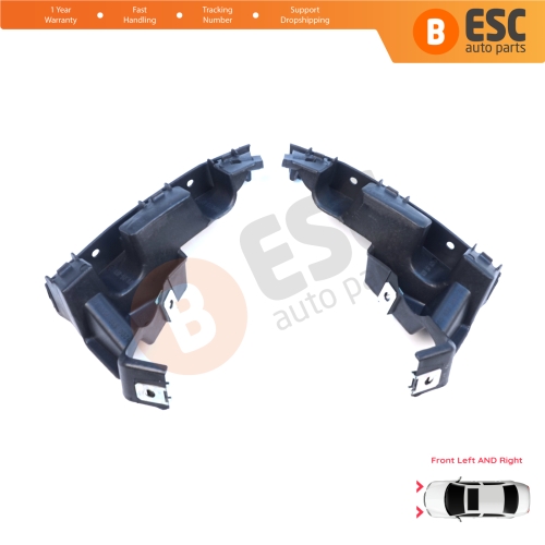 Front Left Right Bumper Mount Holder Support Bracket for Renault Symbol Thalia MK2 LU 2008-2012 8200699903 8200699911