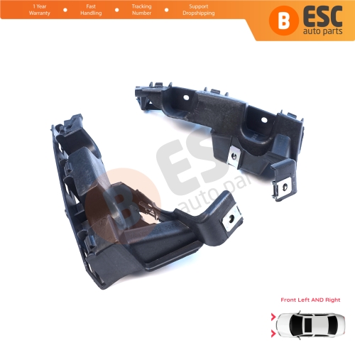 Front Left Right Bumper Mount Holder Support Bracket for Renault Symbol Thalia MK2 LU 2008-2012 8200699903 8200699911