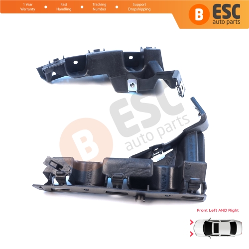 Front Left Right Bumper Mount Holder Support Bracket for Renault Symbol Thalia MK2 LU 2008-2012 8200699903 8200699911