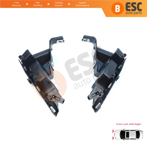 Front Left Right Bumper Mount Holder Support Bracket for Renault Symbol Thalia MK2 LU 2008-2012 8200699903 8200699911