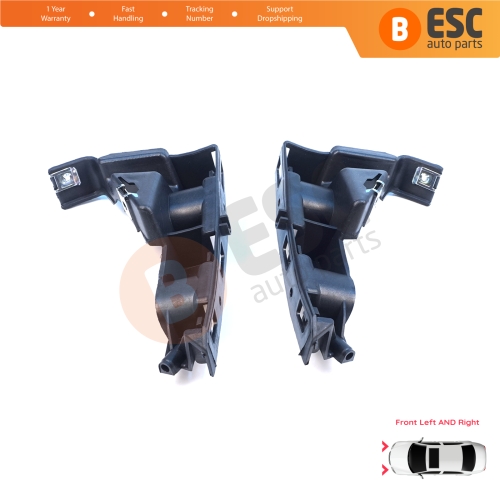 Front Left Right Bumper Mount Holder Support Bracket for Renault Symbol Thalia MK2 LU 2008-2012 8200699903 8200699911