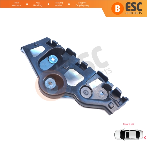 Rear Left Bumper Mount Holder Support Bracket for Renault Dacia Sandero MK2 B52 B8 2012-2016 Pre-Facelift 850459391R
