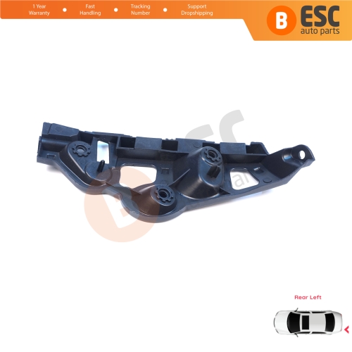 Rear Left Bumper Mount Holder Support Bracket for Renault Dacia Sandero MK2 B52 B8 2012-2016 Pre-Facelift 850459391R