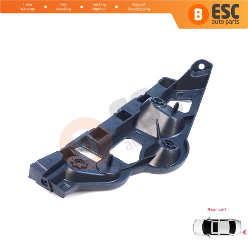 Rear Left Bumper Mount Holder Support Bracket for Renault Dacia Sandero MK2 B52 B8 2012-2016 Pre-Facelift 850459391R