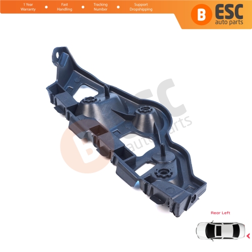 Rear Left Bumper Mount Holder Support Bracket for Renault Dacia Sandero MK2 B52 B8 2012-2016 Pre-Facelift 850459391R