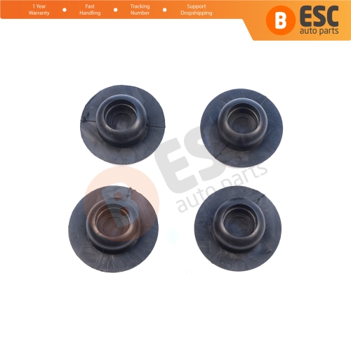 4 Pieces Jack Mount Lift Point Support Rubber Plug Pad Cap for Mercedes 190 190E 190D W201 1982-1993