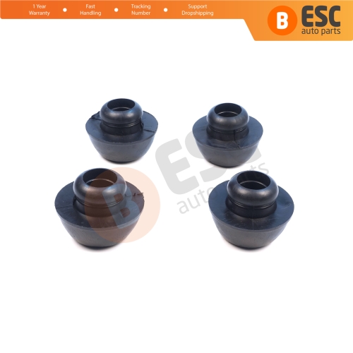 4 Pieces Jack Mount Lift Point Support Rubber Plug Pad Cap for Mercedes 190 190E 190D W201 1982-1993