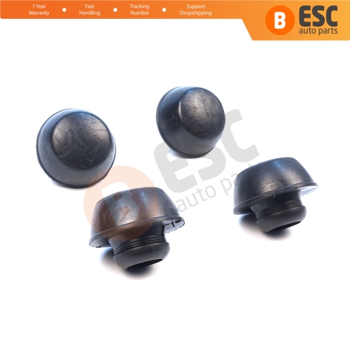 4 Pieces Jack Mount Lift Point Support Rubber Plug Pad Cap for Mercedes 190 190E 190D W201 1982-1993